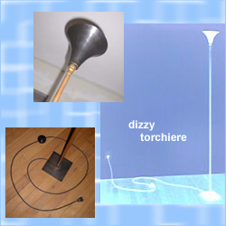 dizzy torchiere