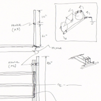 bike lift sketch