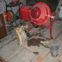 concrete mixer